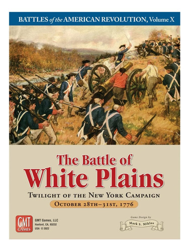 Gmt: Juego De Mesa La Batalla De White Plains, Vol. 10 De La