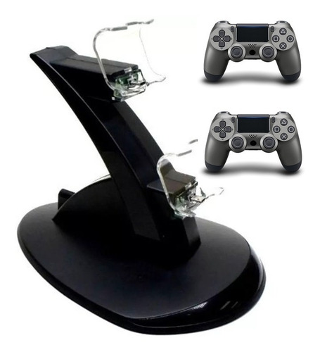 Cargador Control Ps4 Stand De Carga Joystick Ps4 Soporte