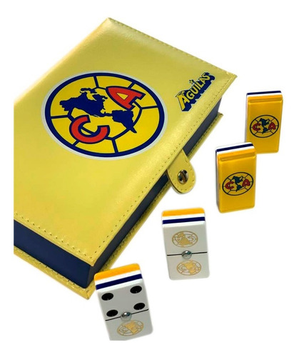 Domino America Ingles / Baraja Faisan Española Plastico Azul