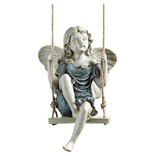 Estatua Colgante De Hada Un Columpio Summertime Fairy E...