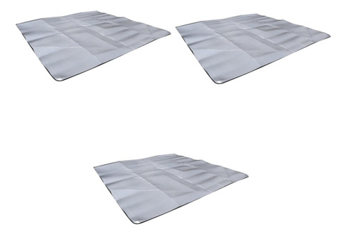 3 Pieza Eva Camping Mat Senderismo Manta Plegable Esterilla