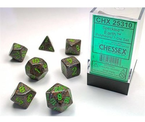 Chessex: Speckled Earth 7 Die Set