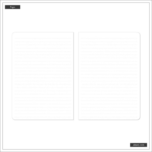Libreta Journal Punteada Bright & Brushy | The Happy Planner