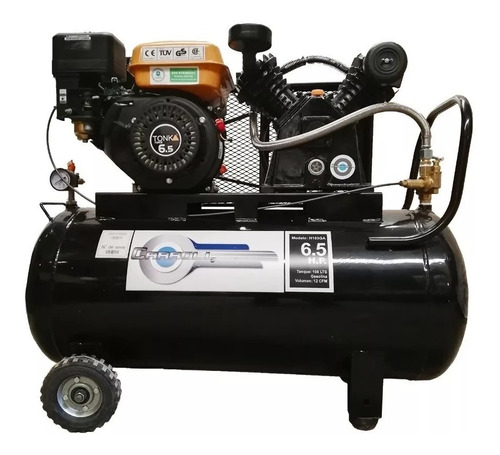 Compresor De Aire Motor Gasolina Tonka 6.5hp 108 Lts 125 Psi