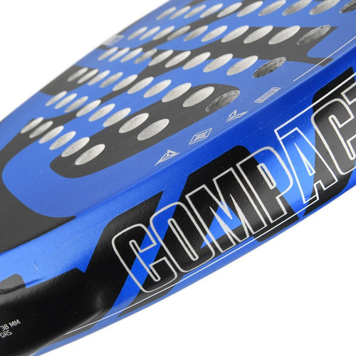 Paleta De Padel Vairo Compact Power Funda Carbono Azul