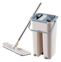Comprar Mopa Mágica Con Balde Escurridor + Mopa De Repuesto 5,5l