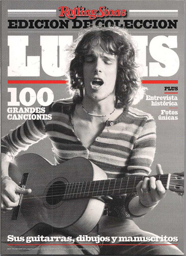 Luis Alberto Spinetta Rolling Stones Ed De Colección Rock