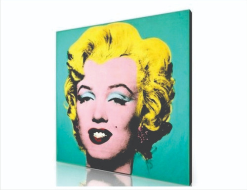 Cuadro Enorme 1x1 Arte Pop Deco Warhol Lichtenstein Marilyn2