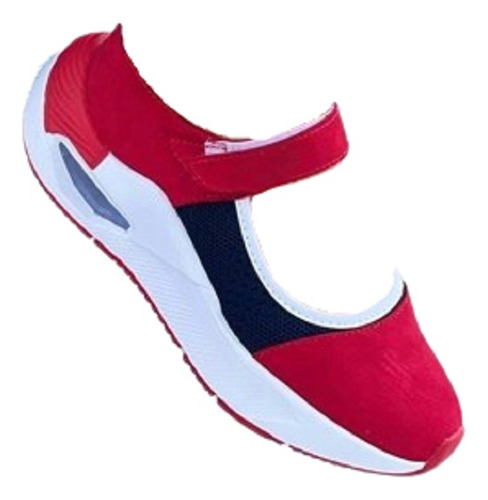 Tenis Mafalda Deportiva Velcro De Dama Mujer