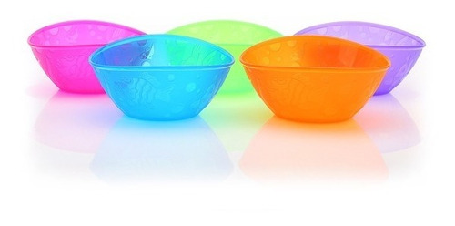  Cinco Coloridos Bowls Apilables X 5 Baby Innovation
