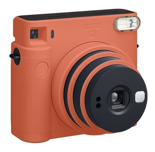 Câmera Instantânea Instax Square Sq 1 Fujifilm Cor Laranja