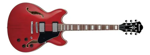 Guitarra eléctrica Ibanez AS Artcore AS73 de tilo transparent cherry red con diapasón de nogal