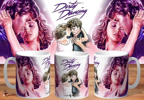 Taza De Ceramica Dirty Dancing Edicion Limitada 4k Art