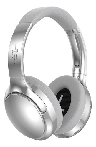 Auriculares Bluetooth5.4 De Cancelación De Ruido Inalámbrico Color Plateado