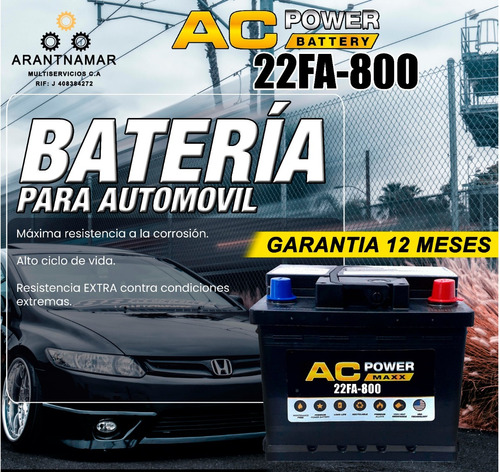 Bataerias  Ac Power  22fa-800