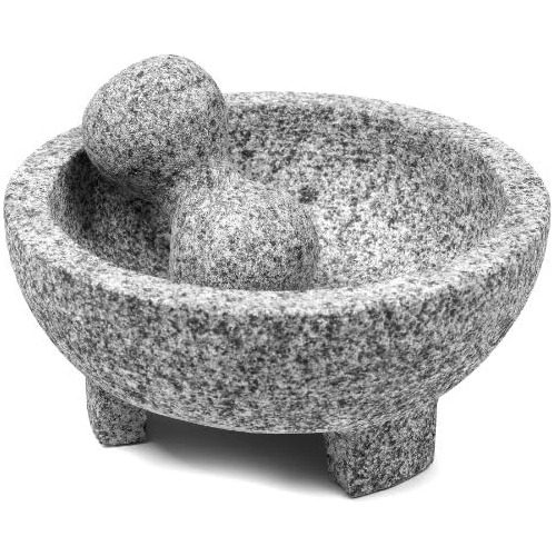 Molcajete De Granito Tradicional Súper Pesado De Ee. U...