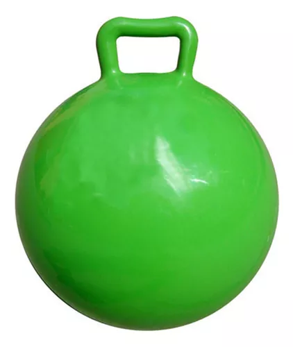 Pelota Saltarina Inflable Agarradera Juguete Montable Infantil GM2201