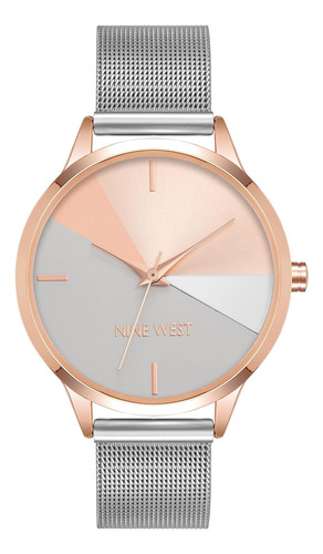 Reloj Pulsera Mujer  Nine West Nw2965rgrt