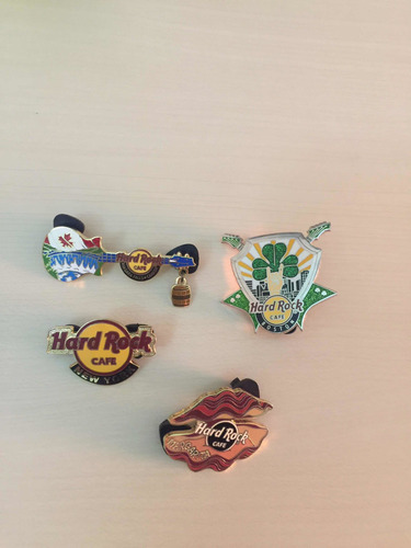 Pines De Colección Del Hard Rock Café Diferentes Ciudades