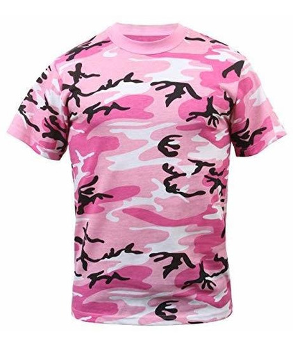 Camiseta Rothco, Camo Rosa, 2x