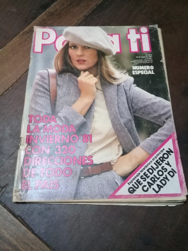 Revista  Para Ti Nº3072,, 25 De Mayo De 1981