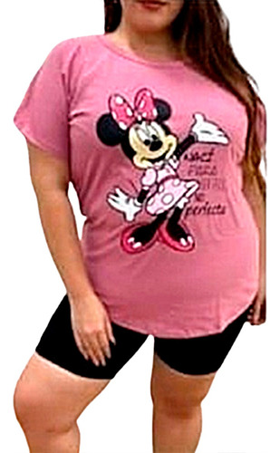 Remera Remeron Oversize Diseño Disney Minnie Talle S/xxl 