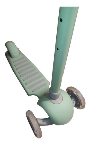 Scooter Para Niñ@s Soporta Hasta 45 Kg Ruedas De Led Slim Color Verde
