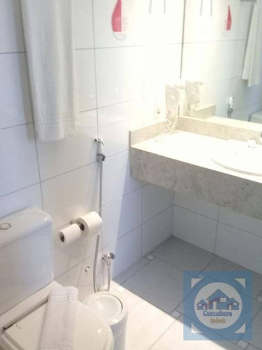 Imagem 14 de 21 de Flat Com 1 Dormitório À Venda, 50 M² Por R$ 424.000,00 - Gonzaga - Santos/sp - Fl0062
