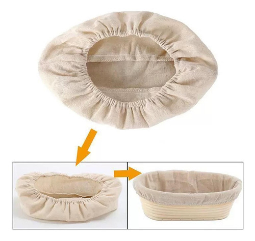 Cesta Para Fermentação De Pão Buffet Bandeo De De S Com 6