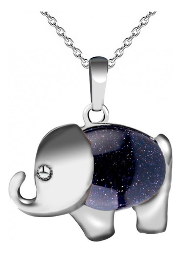 Collar Elefante Cuarzo + Estuche Tureloj