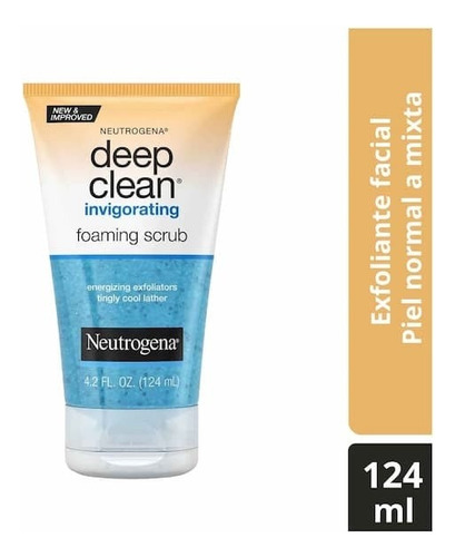 Exfoliante Facial Neutrogena Deep Clean Invigorating 124ml