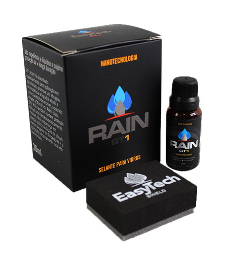 Repelente De Chuva Em Parabrisas Até 2 Anos Rain Easytech