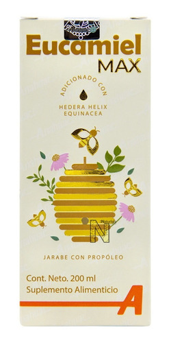 Jarabe Eucamiel Max En Botella De 200 ml Anahuac