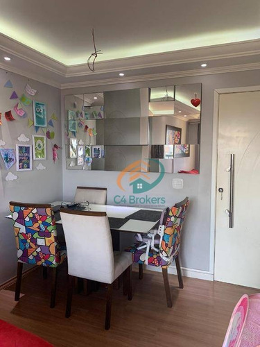 Imagem 4 de 20 de Apartamento Com 2 Dormitórios À Venda, 49 M² Por R$ 245.000,00 - Jardim Arujá - Guarulhos/sp - Ap3088
