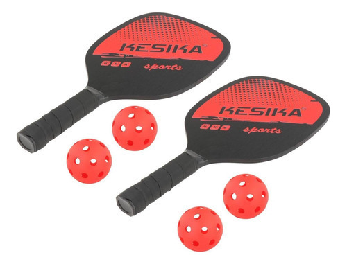Paleta de ping pong Genérica Generic roja As described