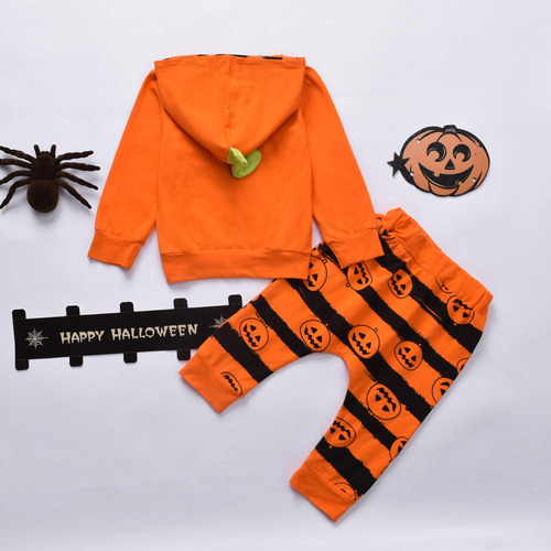 Conjunto De Sudaderas Y Pantalones Con Capucha Para Recién