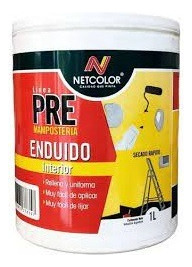 Enduido Interior Netcolor 1 Lt. Superlijable