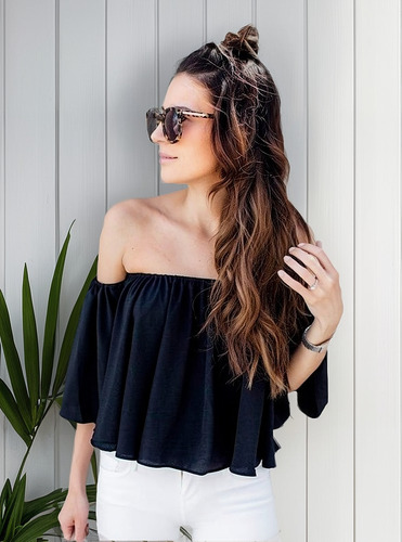 Blusa Campesina Fresca De Temporada