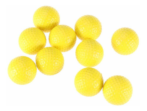 10 Pelota Golf Para Practica Sintetica Espuma Acampar