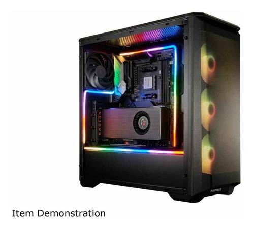 Imagen 2 de 6 de Tiras Rgb De Neón Phanteks Para Pc Gaming 2x 400mm