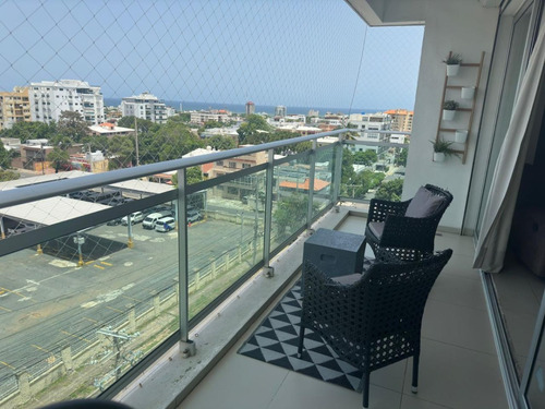 Gazcue - Apartamento En Venta - Vista Al Mar- 3 Habitaciones - Balcón Amplio - Patio Interior Área De Caminata Área Social (piscina, Gimnasio, Área Infantil).