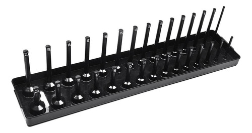 Organizador De Almacenamiento De 0.375 Pulgadas Negro