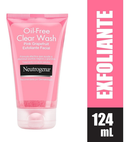 Gel Exfoliante Facial Neutrogena Oil Free X 124ml