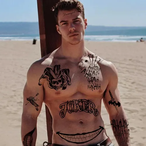 8 Tatuajes Joker Reales Y Duraderos