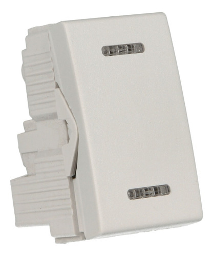 Interruptor Unipolar Kalop Combinación Blanco X 4un.