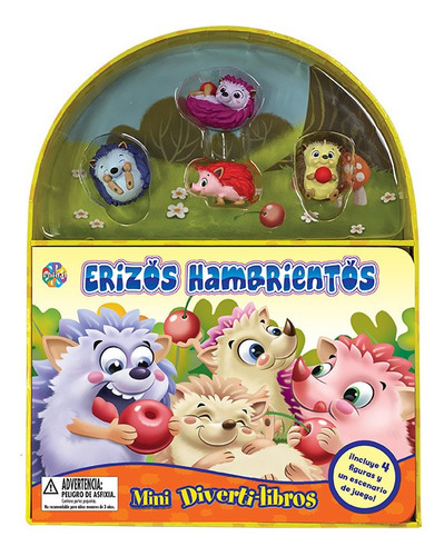 Erizos hambrientos - Mini diverti libros - Gato De Hojalata