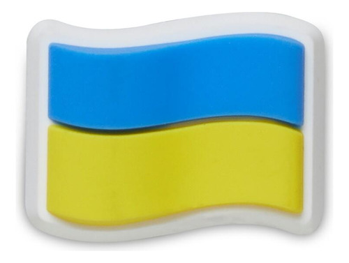 Jibbitz Bandeira Ucrânia Unico - Tamanho Un