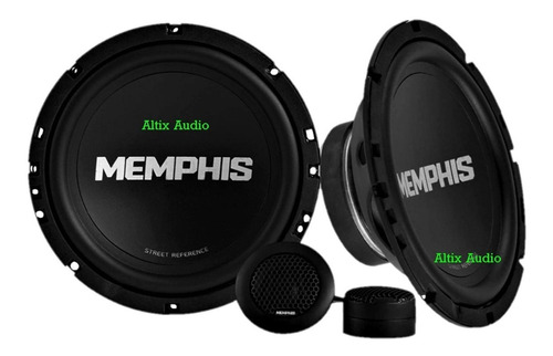 Set De Medios Memphis 6.5  Srx60c 200 Watts Max 2 Vías