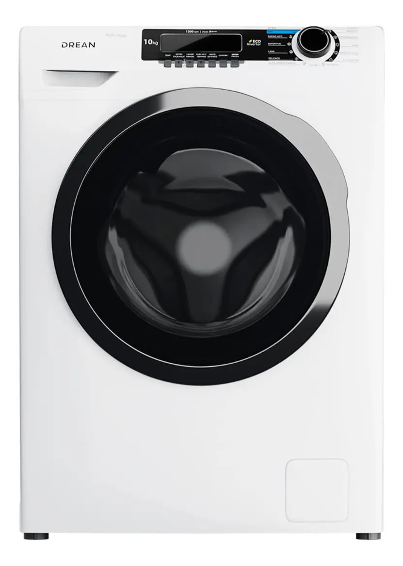 Lavarropas carga frontal 10kg color blanco Drean Lfdr1012sb0