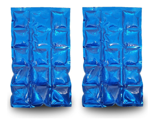 Kit 2 Bolsas Térmica Compressa Gel Cooler Gelo Reutilizável